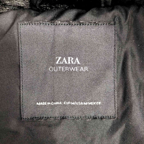 ザラ ZARA フェイクファーショートコート レディース import:M
