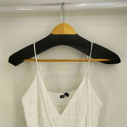 ザラ ZARA ティアードキャミワンピース レディース import:S