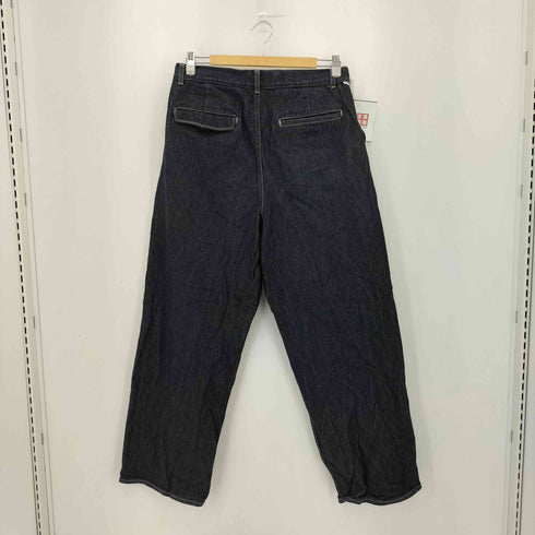 グラフペーパー Graphpaper COLORFAST DENIM TWO TUCK PANTS カラーファストデニムツータックパンツ メンズ JPN:2