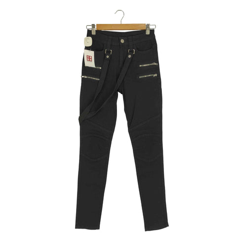 キルスター KILLSTAR サスペンダー ジップ パンツ レディース JPN:M