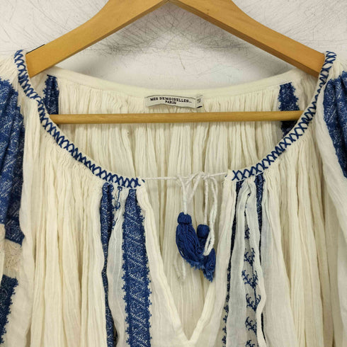メドモアゼル MES DEMOISELLES 刺繍スモック プルオーバー レディース TU