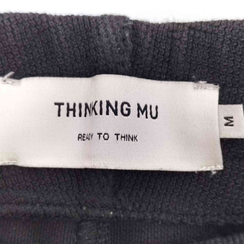 THINKING MU コットン スウェット ジョガーパンツ メンズ import:M