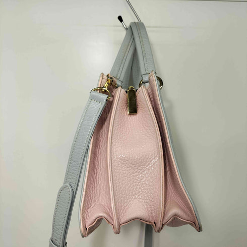 サマンサタバサデラックス Samantha Thavasa DELUXE プリーツ レザー トート レディース