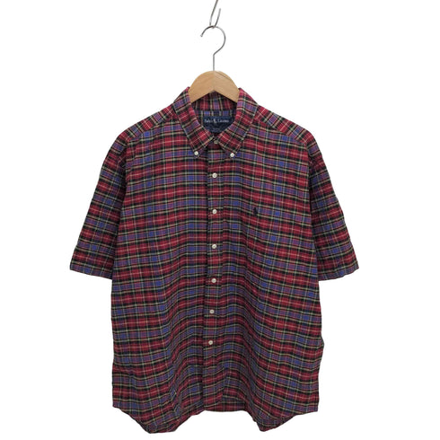 ラルフローレン RALPH LAUREN BLAKE ブレイク チェック柄ボタンダウンシャツ メンズ LL