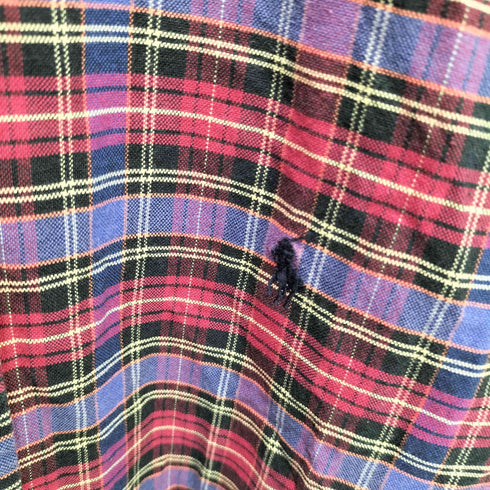 ラルフローレン RALPH LAUREN BLAKE ブレイク チェック柄ボタンダウンシャツ メンズ LL