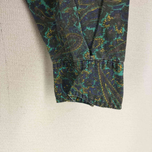 Bugle Boy Company ペイズリーカジュアルコットンシャツ メンズ import:XL