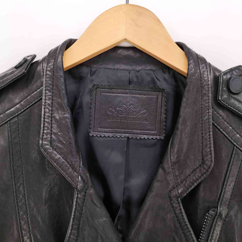 グレースコンチネンタル GRACE CONTINENTAL シープ レザー ダブル ライダース ジャケット レディース JPN:38