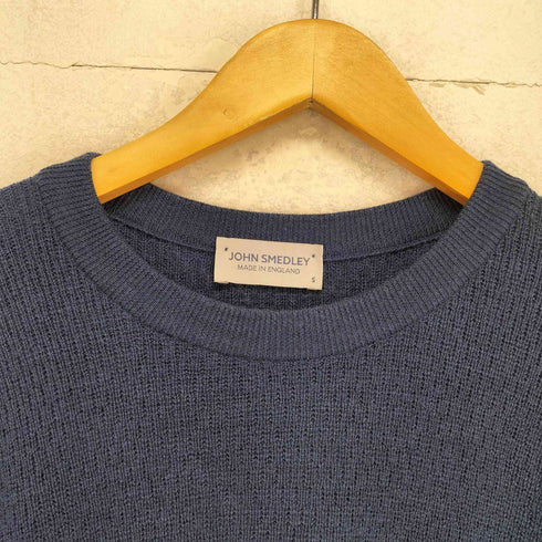ジョンスメドレー JOHN SMEDLEY ウール100 Vネックセーター メンズ import:S