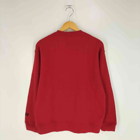 ギャップ Gap 00S OLD GAP Vガゼット クルーネックスウェット メンズ import:XXL