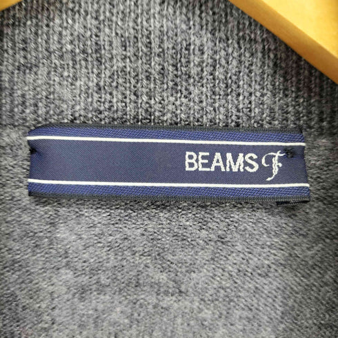 ビームスエフ BEAMS F 21ゲージ モックネックニット メンズ