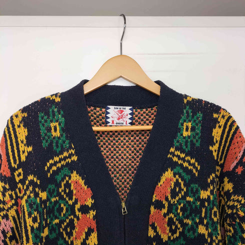 サノバチーズ SON OF THE CHEESE 20AW Wallpaper Cardigan ウォールペーパーカーディガン メンズ JPN:XL