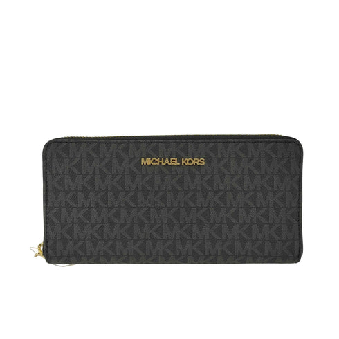 マイケルコース Michael Kors JET SET TRAVEL モノグラム 長財布 レディース