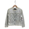 ドルチェアンドガッバーナ DOLCE&GABBANA ノーカラー デニムジャケット Y2K レディース