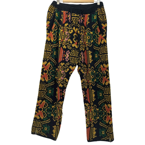 サノバチーズ SON OF THE CHEESE 20AW Wallpaper Knit Pants ウォールペーパーニットパンツ メンズ JPN:L