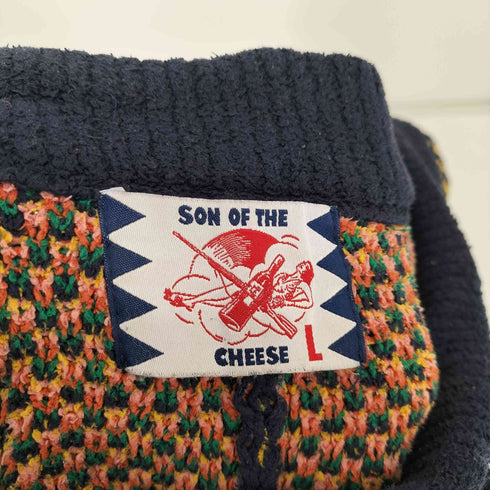 サノバチーズ SON OF THE CHEESE 20AW Wallpaper Knit Pants ウォールペーパーニットパンツ メンズ JPN:L