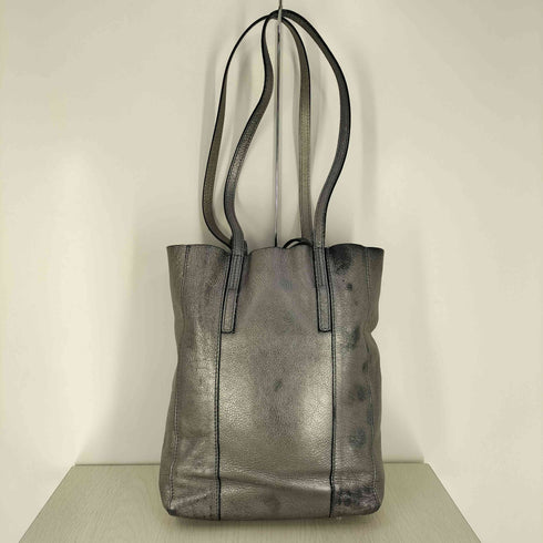 ジャンニキャリーニ GIANNI CHIARINI メタリック レザー トート バッグ レディース