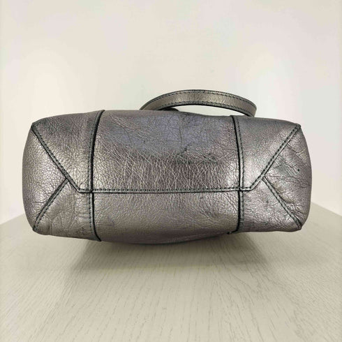 ジャンニキャリーニ GIANNI CHIARINI メタリック レザー トート バッグ レディース