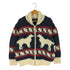 DOG DEPT犬柄 カウチンセーター メンズ JPN:M