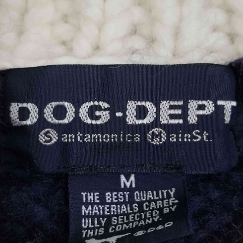 DOG DEPT犬柄 カウチンセーター メンズ JPN:M
