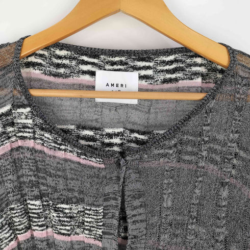 アメリヴィンテージ Ameri VINTAGE MULTICOLOR KNIT CARDIGAN レディース FREE
