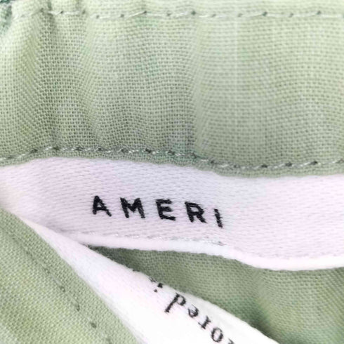 アメリ AMERI ポリ ストレートパンツ レディース JPN:M