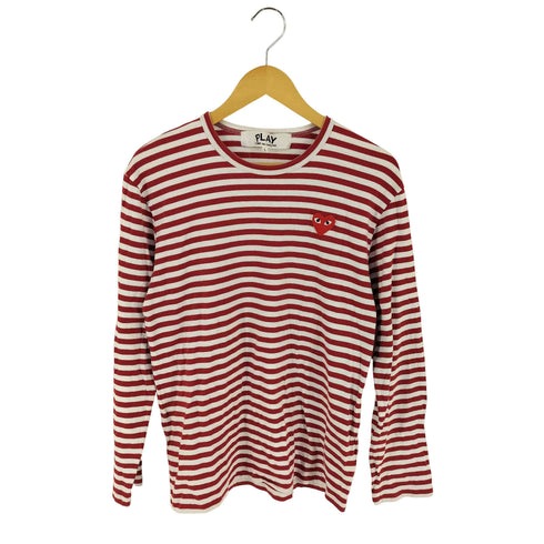プレイコムデギャルソン PLAY COMME des GARCONS AD2014 L/S ボーダーカットソー レディース JPN:L