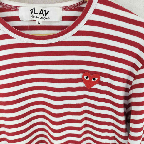 プレイコムデギャルソン PLAY COMME des GARCONS AD2014 L/S ボーダーカットソー レディース JPN:L