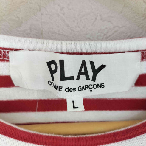 プレイコムデギャルソン PLAY COMME des GARCONS AD2014 L/S ボーダーカットソー レディース JPN:L