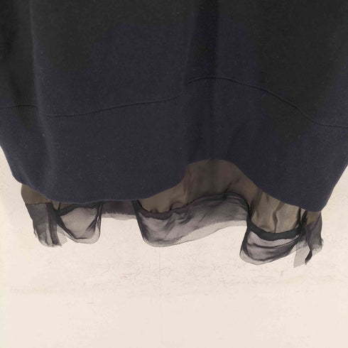 サカイ Sacai 半袖スウェットシャツ ドッキング レディース JPN:1