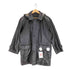 lamb leather 裏地ノバチェックカーコート メンズ S