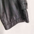 lamb leather 裏地ノバチェックカーコート メンズ S