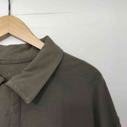 アーミーツイル ARMY TWILL BACK JERSEY PULLOVER SHIRT バックジャージープルオーバーシャツ メンズ JPN:L
