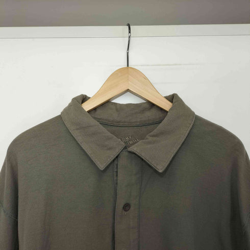 アーミーツイル ARMY TWILL BACK JERSEY PULLOVER SHIRT バックジャージープルオーバーシャツ メンズ JPN:L
