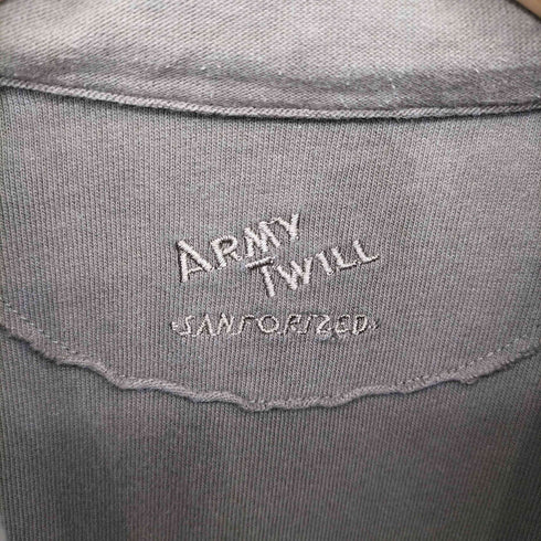 アーミーツイル ARMY TWILL BACK JERSEY PULLOVER SHIRT バックジャージープルオーバーシャツ メンズ JPN:L