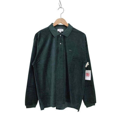 ラコステ LACOSTE 別注 ベロア ポロシャツ メンズ JPN:M