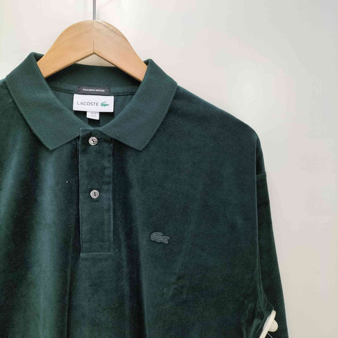 ラコステ LACOSTE 別注 ベロア ポロシャツ メンズ JPN:M