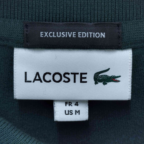 ラコステ LACOSTE 別注 ベロア ポロシャツ メンズ JPN:M