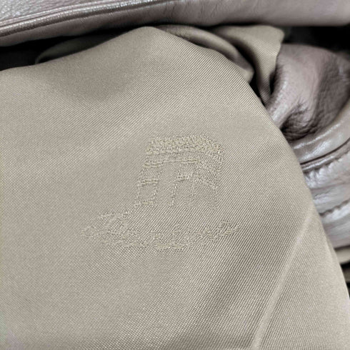 Partina lamb leather ラムレザーブルゾンジャケット レディース M
