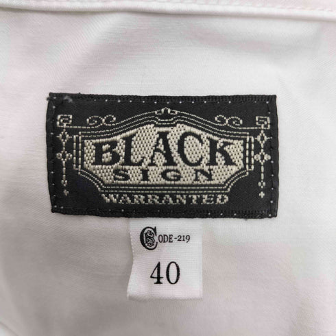 BLACK SIGN AHEN DOCTOR JACKET メンズ US:40