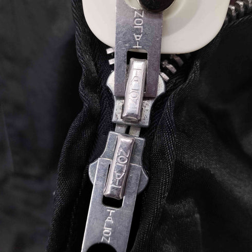 60-70s gerber社製オートマチックtalon キルティングライナー ステンカラー ポリスジャケット メンズ