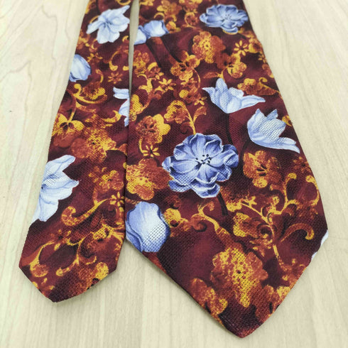 ジバンシィ GIVENCHY 花柄シルクネクタイ メンズ