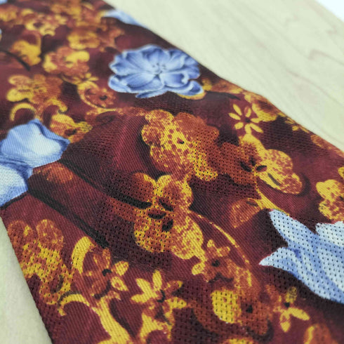 ジバンシィ GIVENCHY 花柄シルクネクタイ メンズ