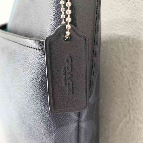 コーチ COACH シグネチャー ストライプ ファイルバッグ メンズ