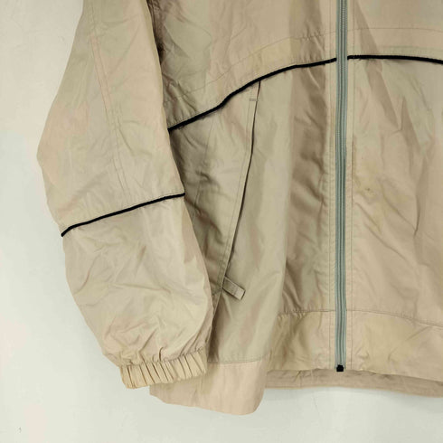 ナイキ NIKE 00S スウッシュ刺繍 ナイロン フーディ メンズ JPN:S