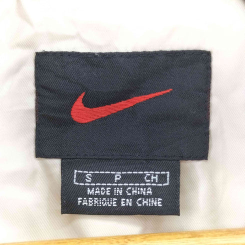 ナイキ NIKE 00S スウッシュ刺繍 ナイロン フーディ メンズ JPN:S