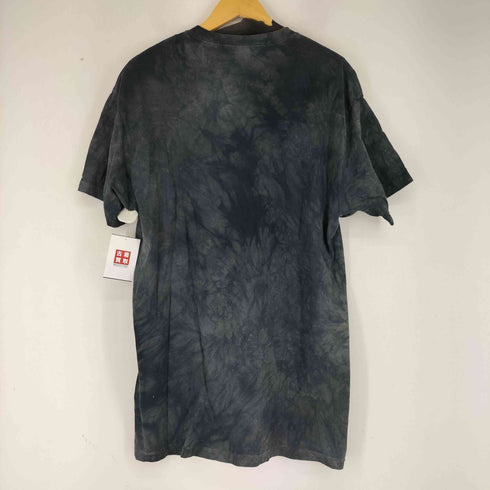 ザマウンテン the mountain タイダイ スカルプリント S/S Tシャツ メンズ JPN:L