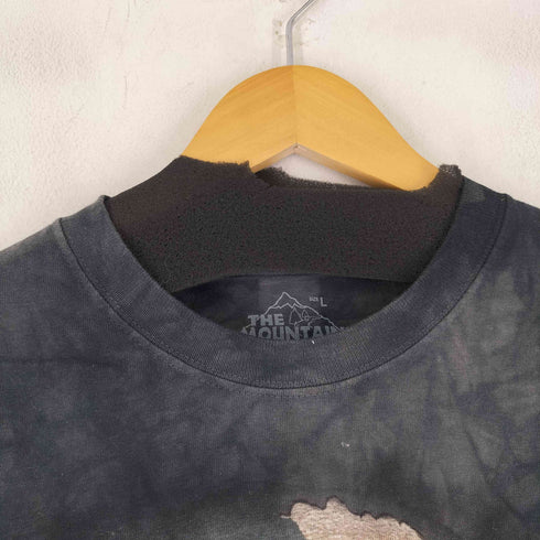 ザマウンテン the mountain タイダイ スカルプリント S/S Tシャツ メンズ JPN:L