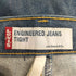リーバイス Levis ENGINEERED JEANS 立体裁断 デニムパンツ メンズ 28