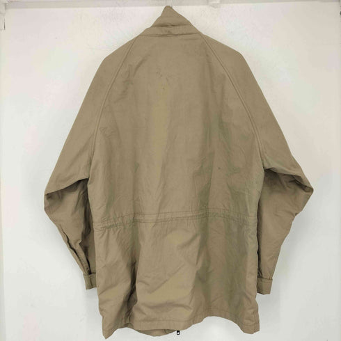 エディーバウアー Eddie Bauer 80-90s 黒タグ スタンドカラー 裏地チェック ジップアップジャケット メンズ import:XL