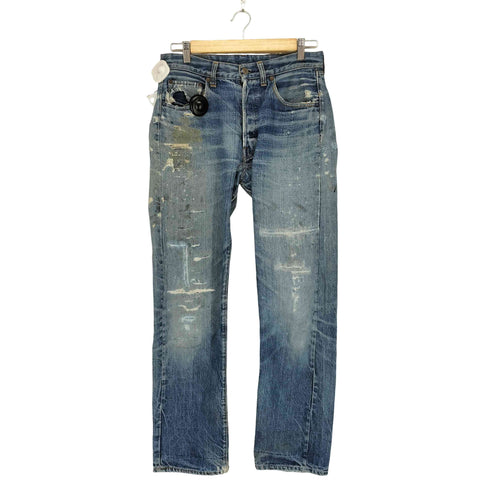 リーバイス Levis bigE ボタン裏6 66前期 501 過渡期 ボタンフライデニムパンツ メンズ